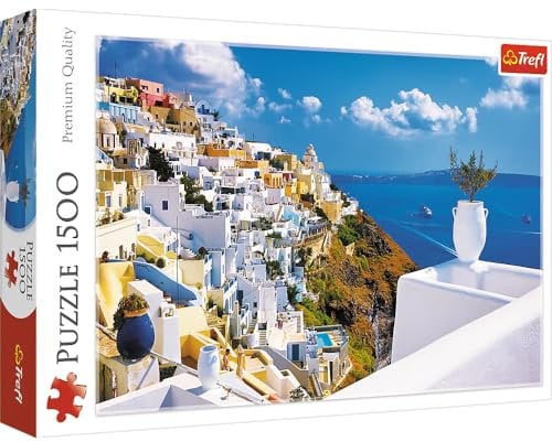 Trefl 916 26119 EA 1500pcs Santorini Greece, Coloured, Farbig