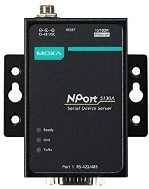 Serveur de ports série Moxa NPort 5130A - INPUT_OUTPUT_CARD - Compatible avec Imprimante, Ordinateur personnel, Ordinateur portable, Routeur - Windows, macOS, Linux