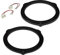Sound-way - Spacer rings adapters kit for 165mm 6.5 speakers for FORD Focus/Fiesta/Kuga/Mondeo/Galaxy/S-Max - KC25