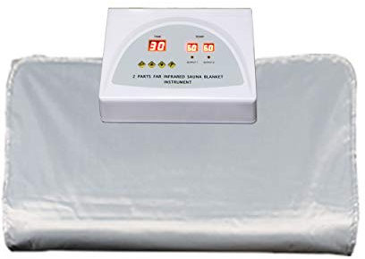 Body Shaper Weight Loss Far Infrared Heating Slimming Blanket 8 Types Options Elitzia ETPQ016 (Tipo estándar cian)