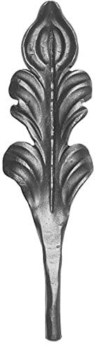 Fenau | Ländliches Barock | Maße: 65x225 mm | Stahl S235JR, roh