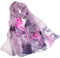 YEBIRAL Damen Schal Stola Halstuch Elegant Leicht Chiffon Schal Ganzjährig Tuch Geschenk für Frauen (Einheitsgröße, Y-03 Violett)