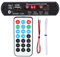 fasient Scheda Amplificatore Bluetooth Scheda Amplificatore Moduli Bluetooth Scheda decodificatore Schermo a 4 Colori Kit Amplificatore Fai da Te Scheda Bluetooth SD Supporto USB FM AUX