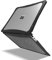 iBenzer Hexpact Case for Microsoft Surface Laptop Go 3 2 1 12.4 2025-2020 (2013 1943), Heavy Duty Snap on Rugged Protective Cover for K-12 Students Education Classrooms, Drop Tested, Black, MS-LG