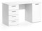 Vicco Bureau Nico, Blanc, 137 x 60 cm