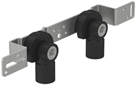 Uponor S-Press Plus - Unidad de montaje premontada con set de sonido (150 mm, 16 mm x 1/2 IG)