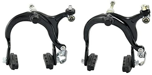 Dia-Compe 883QL Reverse Pull Brake Set (F+R) für Old School BMX, Schwarz, DP2521-FR