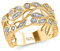 SHOP LC Schillernder Damenring mit Blattdesign, Silber 925, weißer Diamantring mit 585er Weißgold- und Platinbeschichtung, Verlobungsring, Ehering, Geburtstagsgeschenk