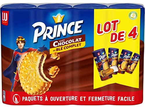 Lu Prince - Galletas rellenas (4 x 300 g)