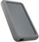 ICY BOX Externes USB-C Gehäuse für 2,5 Zoll SATA HDD/SSD, USB 3.1 (Gen 2, 10 Gbit/s), Aluminium, Silikonschutz, Grau, 60894