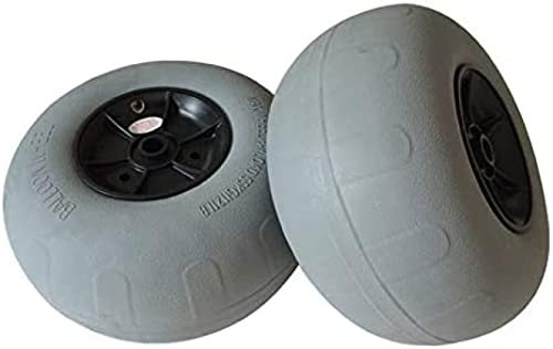 12 Beach Replacement Balloon Wheels Tires, Cart Tires for Kayak Dolly Canoe Boat Buggy,2PCS,12inch,Constructive23