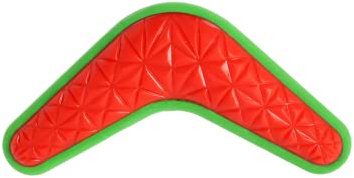 Dingo Hundespielzeug aus Hart Gummi TPR Boomerang 23 cm 17395