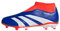adidas Predator League Laceless Football Boots Firm Ground, Botas de fútbol Unisex Adulto, Lucid Blue/Cloud White/Solar Red, 38 EU