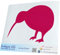 INDIGOS UG Aufkleber - Autoaufkleber - JDM - Die cut - Auto - 200x150 mm - Kiwi Neuseeland - pink - Heckscheibe - Heckscheibenaufkleber - Sticker - Tuning