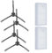 URPIZY 6-teiliges Filter-Seitenbürsten-Set für Medion MD 16192, 18500, 18501, 19500, 19510, 19511 Roboter-Staubsauger
