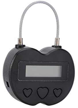 Housoutil 1Stk Elektronische Schlösser usb - ladegerät usb ladegeräte Timer Vorhängeschloss Zeitschaltuhr Countdown-Uhr intelligentes Zeitschloss Anti-Sucht Uhrwerk Plastik