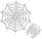 COHEALI Spinnennetz Spinnenprägung Stanzschablone sterben Spinnennetz-Fondant-Ausstecher Schablonen Schimmel Halloween mitgebsel halllowen Stanzteile zum Selbermachen Stanzteile für Album