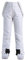 HOTIAN Damen Skihose Hosenträgerhose Snowboardhose Damen Winter Warm Wasserdicht Winddicht Abnehmbare Skilanglaufhose Thermohose Wanderhose White L