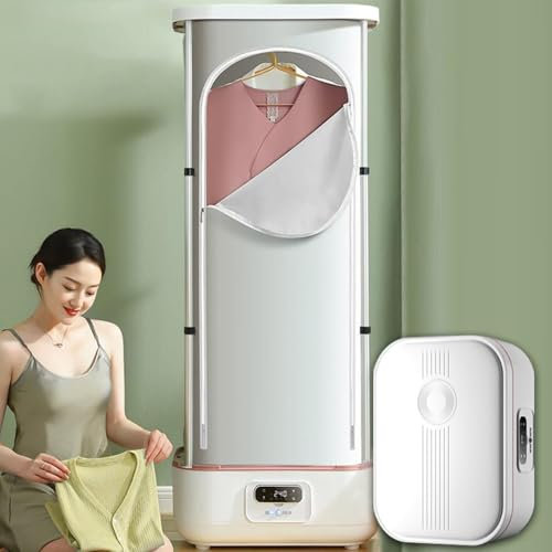 GEJLELDS Máquina de Planchado automática, Secadora de Ropa, máquina de Secado a Vapor, portátil, para el hogar, máquina para Planchar Ropa, máquina para Eliminar Arrugas y Doblar