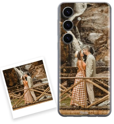 Pevita Personalisierte Hülle für Samsung Galaxy S23 FE mit Foto