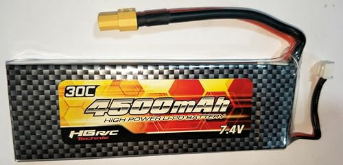wheelfun HG 4500MAH 7.4V 30C LIPO Battery for 1/12 2.4G P801 P802 Military Electronic Truck