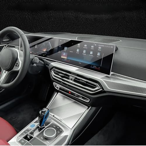 LccYanAi per BMW m2 g87 2023 Adesivo Trasparente Auto Pellicola Protettiva Schermo di Navigazione di Controllo Centrale Interni Auto.