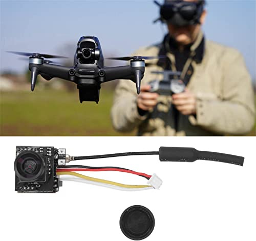 SustVita Caméra FPV, caméra Micro FPV 800TVL AIO 5.8G, bande de course pour drones et voitures de course