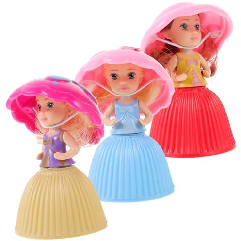 ibasenice Überraschungs Puppen Cupcake Mini Cupcake Puppen Zufälligen Farben Und Stilen Für Ideales Für Kreative Spielstunden