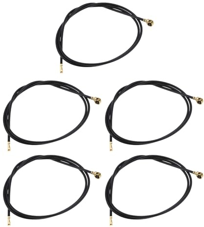 The Lord of the Tools 5 Stück WFL MHF4 Zu UFL IPEX1 Koaxialkabel Drahtdurchmesser 1,13 Mm 32 AWG 50 Ohm Geeignet für Router-Antenne WiFi 300 Mm