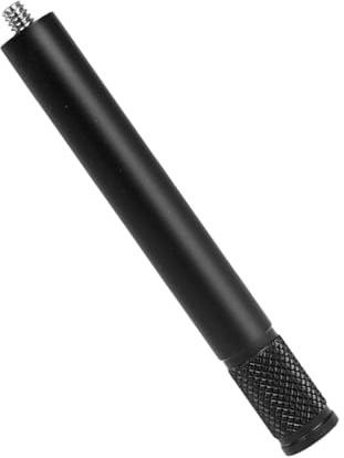Aluminium-Verlängerungsstange mit Gewinde, 1/4 Zoll für Stativ/Einbeinstativ und Kamera, Handy, Camping, Lampe, Halterung, 11,5 cm Schreibtisch-Stativ-Zubehör