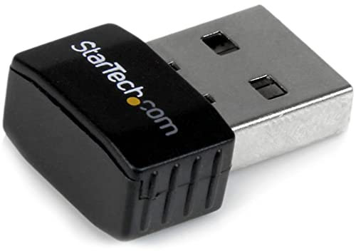 StarTech.com USB 2.0 300 Mbps Mini Wireless-N Lan Adapter - WiFi USB Mini WLAN Adapter 802.11n