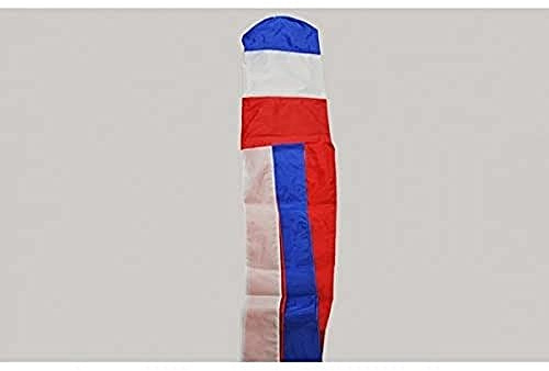 AZ FLAG Manche à Air France 150 cm Français Nylon | Usage extérieur Manche à air coutures renforcées pour usage extérieur