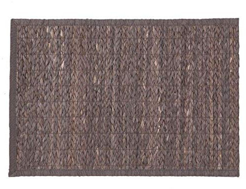Intérieur Discount Tapis Bambou tressé Gris foncé (120x170cm)