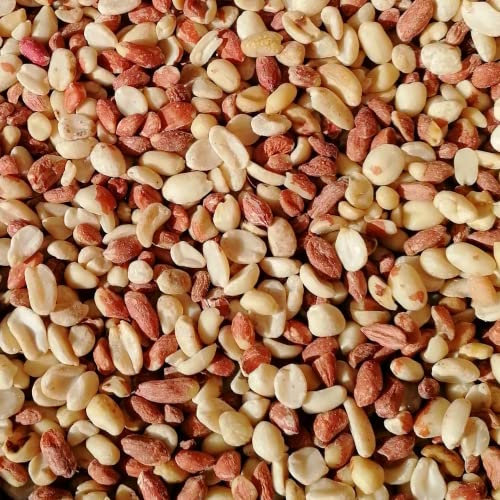 Supravit Erdnüsse rot mit Haut 2,5 kg TOP Erdnusskerne Vogelfutter Wildvogelfutter Fettfutter