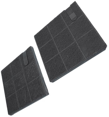 Lot de 2 filtres charbon 147X145 mm Hotte 70X1724 AK901AE1 DE DIETRICH Hotte 70X1724 AK901AE1 DE DIETRICH