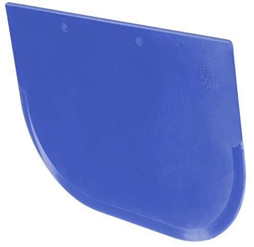 mumbi Teigschaber Teigabstecher Sahnespachtel Cremeschaber 122 x 85 mm blau