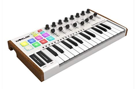 worlde-Tuna mini Extreme Edition 25-key midi keyboard pad music arranger keyboard electronic sound MIDI controller