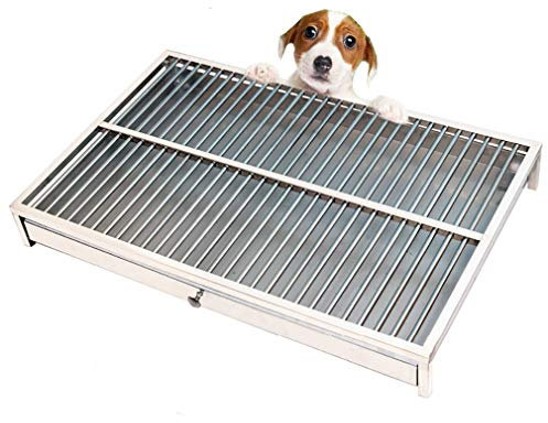 SYTH Hundeklo,Hundetoilette Pet Mesh Töpfchen Hunde- und Welpen-Pee-Pads, Trainingspads für Hunde, für kleine, mittlere und große Rassen