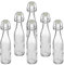 mikken 6 bottiglie di vetro da 330 ml con chiusura a leva, in plastica, con etichette
