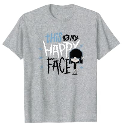 The Loud House Lucy Loud This Is My Happy Face T-Shirt