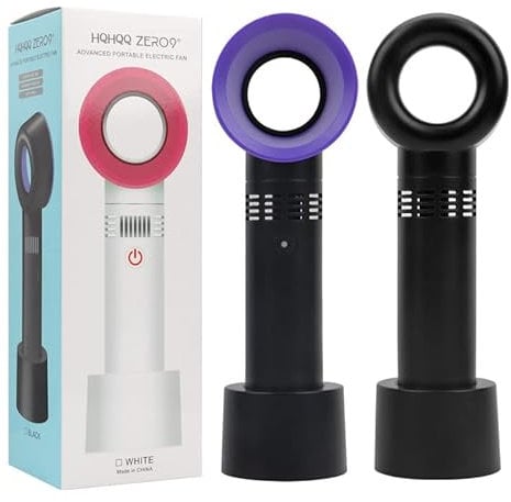 Rofitbest Mini Eyelash Fan Dryer Portable USB Rechargeable eyelash dryer fan for Essential Eyelash Extension Supplies (Black)