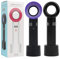Rofitbest Mini Eyelash Fan Dryer Portable USB Rechargeable eyelash dryer fan for Essential Eyelash Extension Supplies (Black)