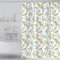 GONOVE Duschvorhang für Badezimmer 180 x 200 cm Schimmelresistent Dicke Polyester Stoff Früchte Duschvorhang Liner Wasserdichter langer Badevorhang mit Haken, waschbar und gewogen Saum