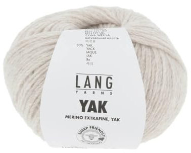 Lang Yarns Yak 94 - cremeweiss