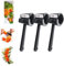 Spiral Funnel Flower Roller,Carrot Curler Peeler,Food-Grade Carrot Curler,Vegetable Flower Roller,Spiral Shredder Slicer,Multi-Functional Vegetable Spiral Slicer for Kitchen Decoration (3PC)