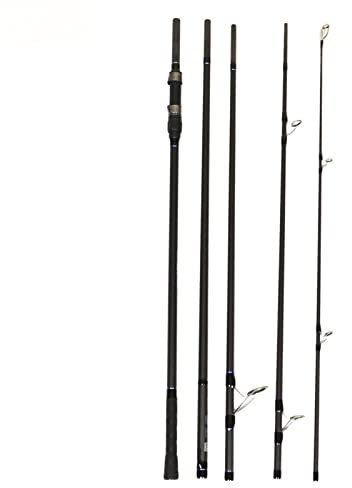 Haofy Karpfen-Angelrute, Einfach zu Installierende Angelruten, Propeller-Radbasis für Flussangeln (3,9m)