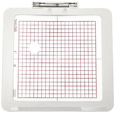 Embroidex Metall/magnetischer Stickrahmen SQ20B für Janome Memory Craft MC 500E 400E 550E Elna Expressive #864412001, 200 x 200 mm