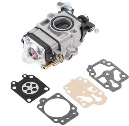 zalati Vergaser Vergaser 43CC 52CC Benzin-/Gasvergaser mit Membran und Dichtungen für MP15 CG430 CG520 BC430 BC520 Rasentrimmer Motorsense Motorsense