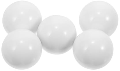 UPKOCH Roulette Kugeln 12 Mm Weiß 5 Stück Acryl Kugeln Für Roulette Zubehör Glatte Drehung Für Tischspiele Und Party Unterhaltung
