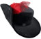 Haowul Herren-Fedora-Hut Aus Den 1920er-jahren, Schwarzer Gangster-Trilby-Hut Aus Den 20er-Jahren, Manhattan-Derby-Jazz-mütze Für Damen, Straußenfeder-Hut